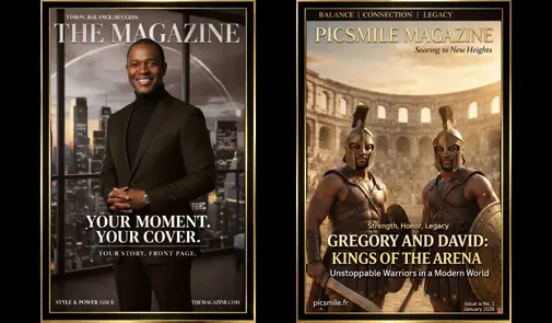 Photobooth Couverture Magazine – Animation Premium à Lille Animation photobooth couverture de magazine personnalisée pour événement ou soirée d’entreprise